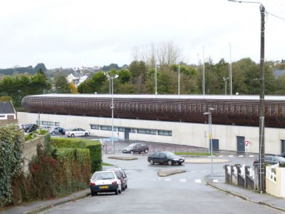 Tribune du stade d’athlétisme