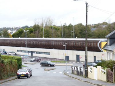 Tribune du stade d’athlétisme